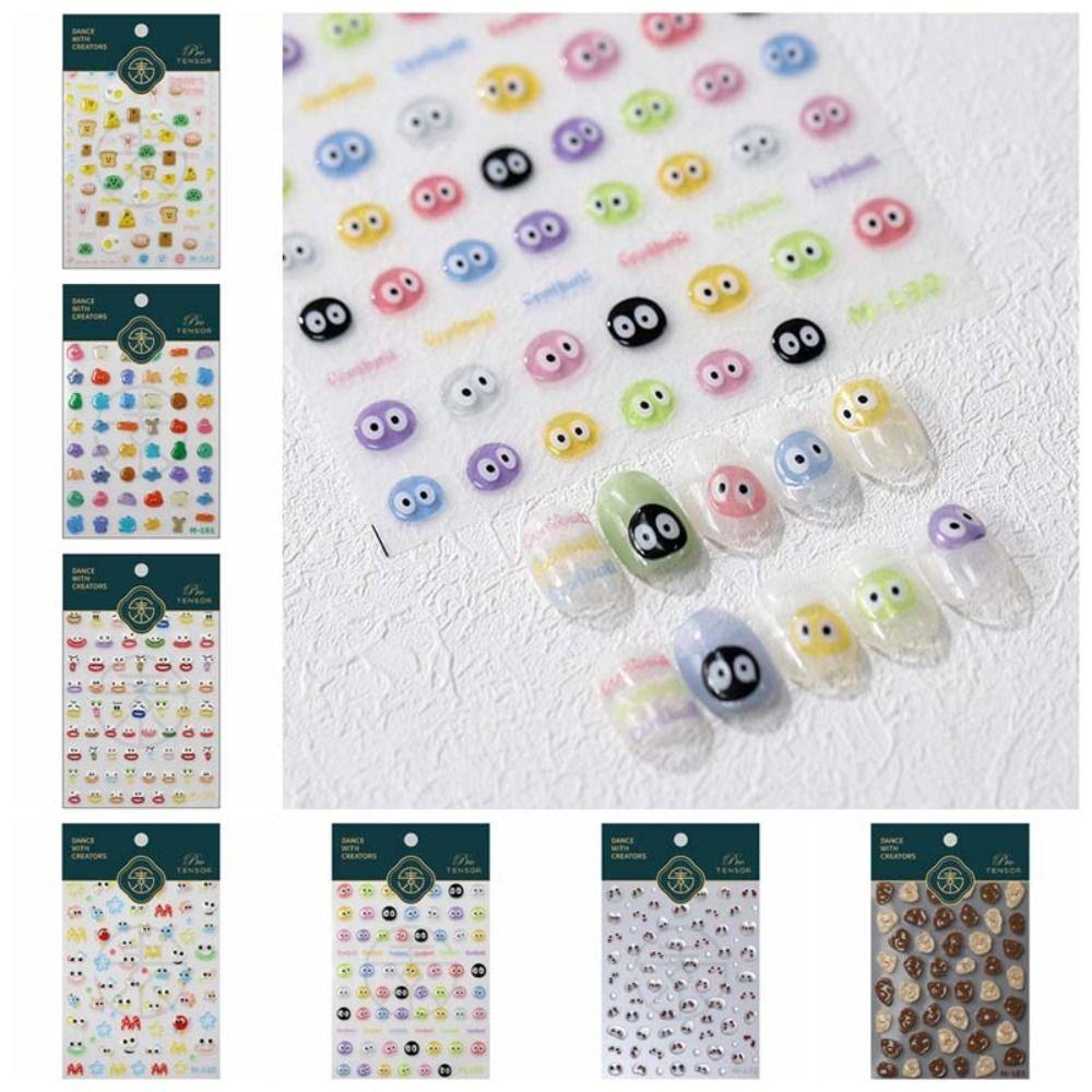 

Manicure Ornaments Jelly Cartoon Nail Decals Jelly Nail Art Decorations Nail Salon