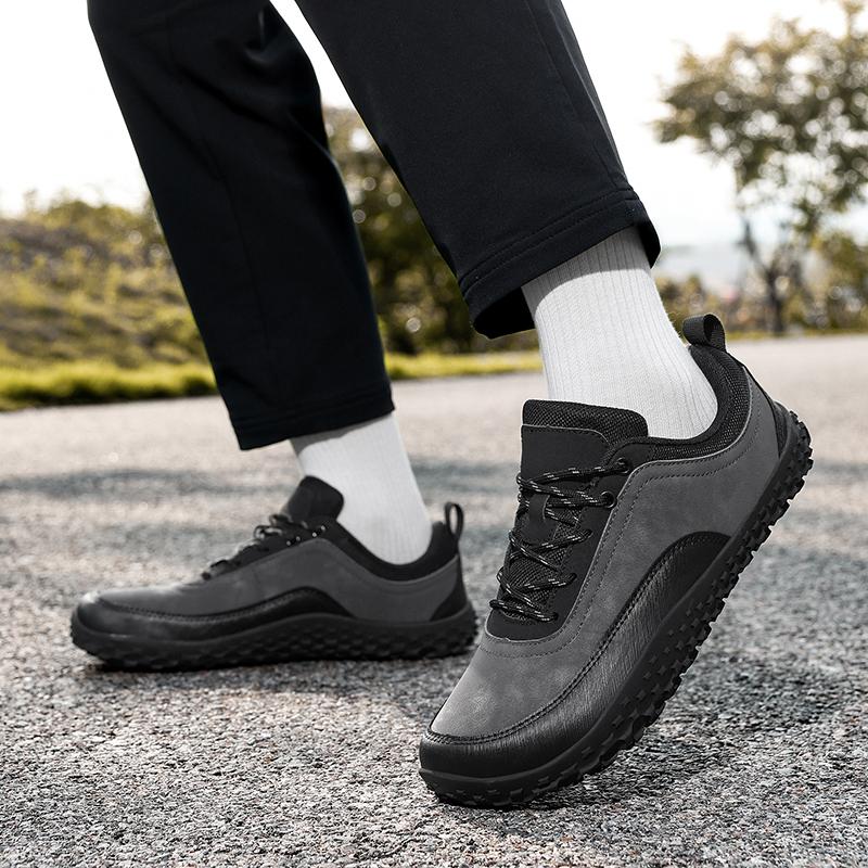 Barefoot Minimalist Mens Stylish Style Casual Shoes Sneakers With Wide Nose Toe Box Walking Hiking Trail Footwear Man Running