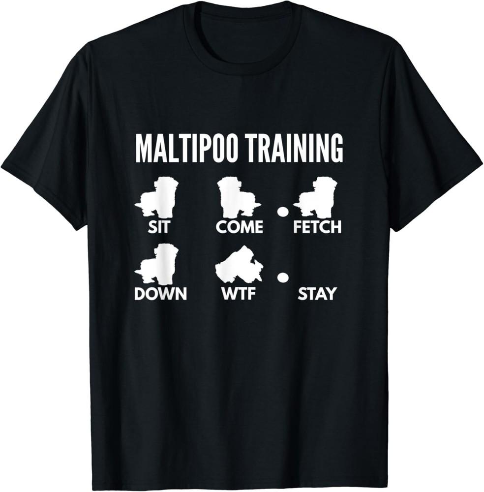 

Maltipoo Training for Maltipoo Owners Gift Unisex T-Shirt 2XL