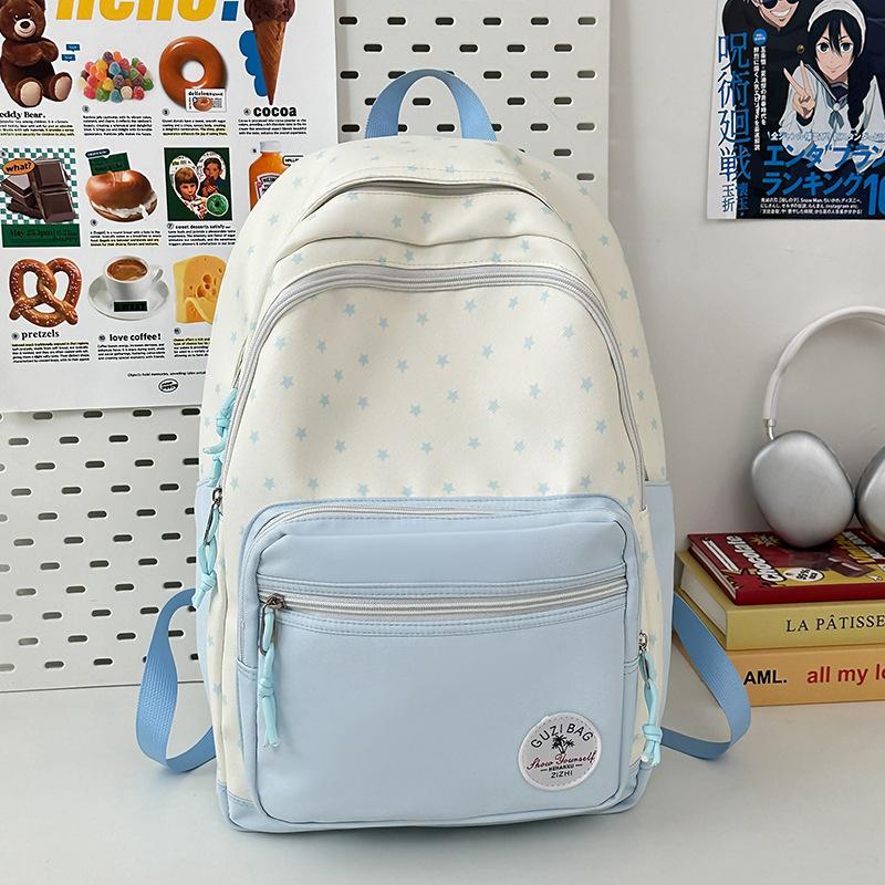 Large-capacity Backpack  New Type of Campus Casual Backpack  Simple and Versatile for High School Students  Student Computer Bag  Student Schoolbag