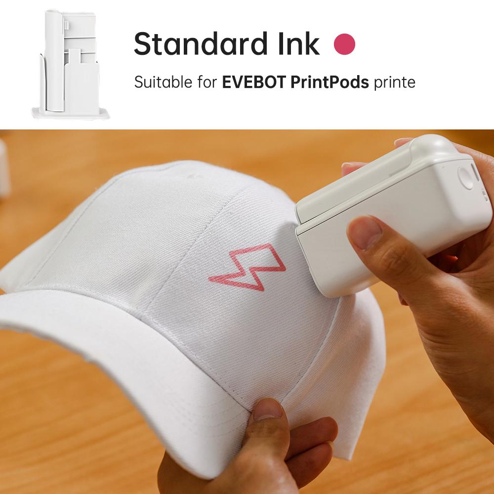 

Чорнильний картридж EVEBOT для заміни чорнил PrintPods Стандартна місткість чорнил 20 г для різних поверхонь синій