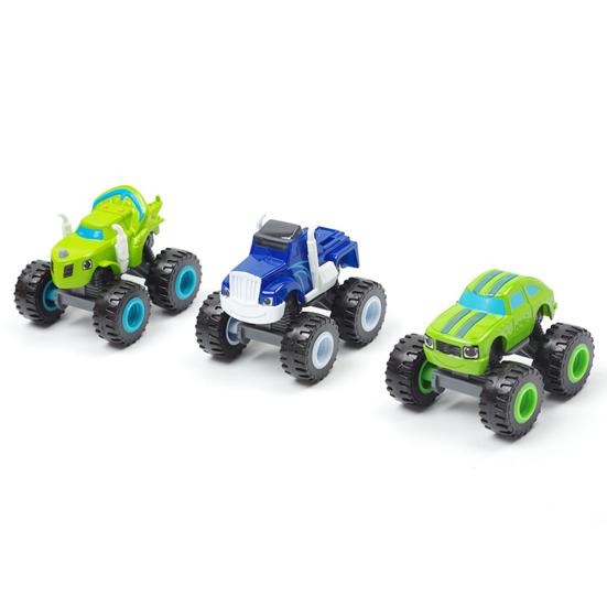 1Pc Diecast Blaze Monster Machines Friction Racer Car Vehicle Toy Kids Gift