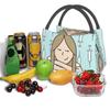 Enfermera En Apuros Doctor Nurse Lunch Bags Bento Box Lunch Tote Picnic Bags  Thermal Bag for Woman Kids Office