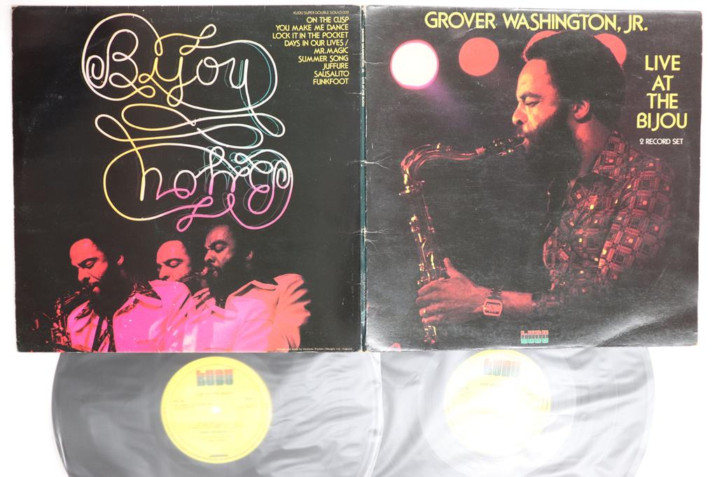 LP Record GROVER WASHINGTON JR Live At The Bijou KU36 KUDU 1977 UK Jazz Used