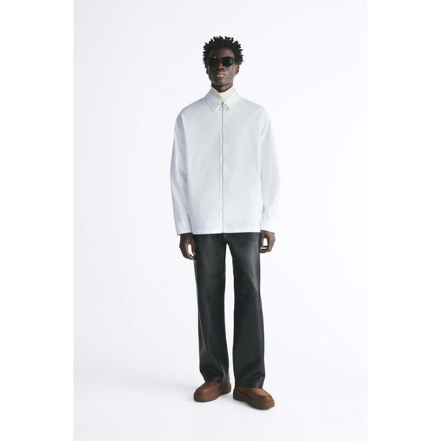 

FABRIC PLATFORM LOAFERS