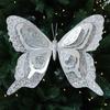 Simulation Butterfly Ornaments Christmas Tree Decoration Sequin Butterfly Christmas Decorations Window