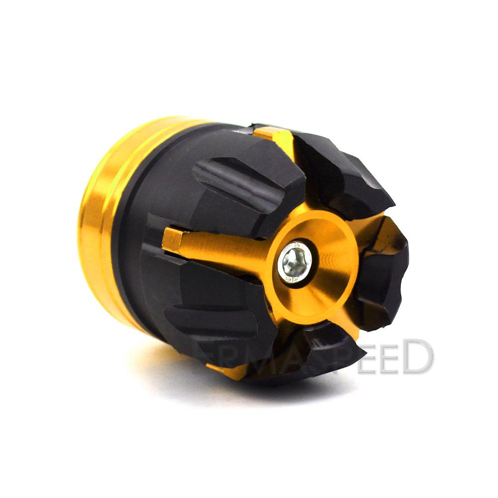 1 KS Univerzální jezdce rámu motocyklu Chránič kola proti nárazu CNC Hliníková přední vidlice jezdec rámu kola Motocykl