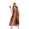 Halloween retro disco hippie parent-child suit hip-hop costume stage costume