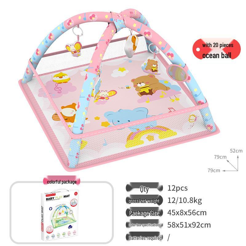 New Baby Playpen & Activity Mat Set for 0-1 Year Olds