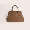 Minimalist Soft Leather Women Handbag Large Capacity Office Tote Bag for Daily Work