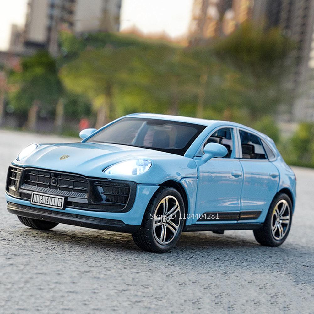 1:32 Macan Panamera Modèle de Voiture de Sport en Alliage Jouets Moulés Sous Pression Portes 4 Portes Ouvertes Avec Son Lumière Rétroaction Métal Véhicules Cadeaux Garçons