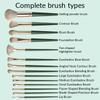 14-teiliges Make-up Pinselset für Foundation, Augenbrauen, Concealer, Lidschatten, Puder, Make-up Pinselset für Reisen und den täglichen Gebrauch