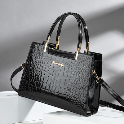 Módní kabelka Crossbody na jedno rameno Dámská kabelka s krokodýlovým vzorem