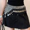 Vintage Metal Tassel Waist Chain Bell Ethnic Style Belt Bohemian Style Waistband  Dress Accessories
