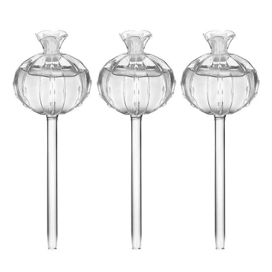 Self Watering Bulb Cactus Design Planter Insert Automatic Watering Device Plant Watering Globes for Houseplants Vacation Watering