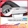 2025 Hot B6 For Volkswagen Car Rear Mini Spoiler Wing Motorcycle Small Model Canard Tail Winglet ABS Carbon For Volkswagen R Lin