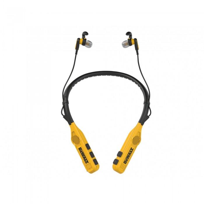 Dewalt Telecoms Jobsite Pro Max Neckband Earphones With Built-in Speakers