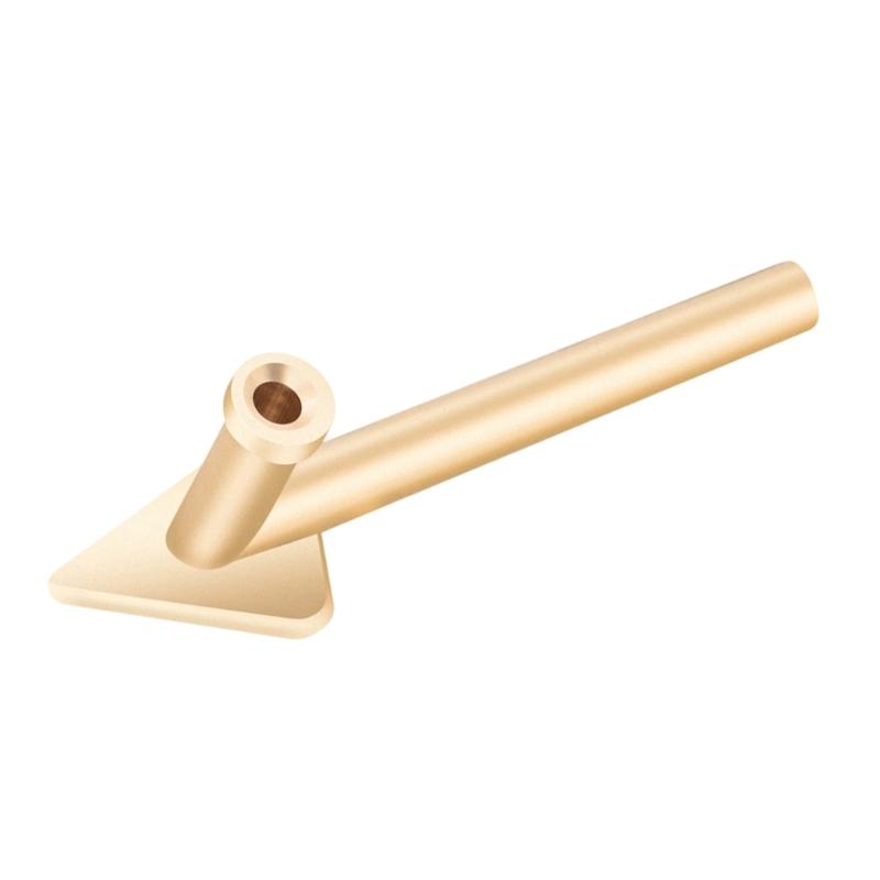 Triangular Copper Tip Plastic Bumper Leather Repair Tool Ergonomic Design