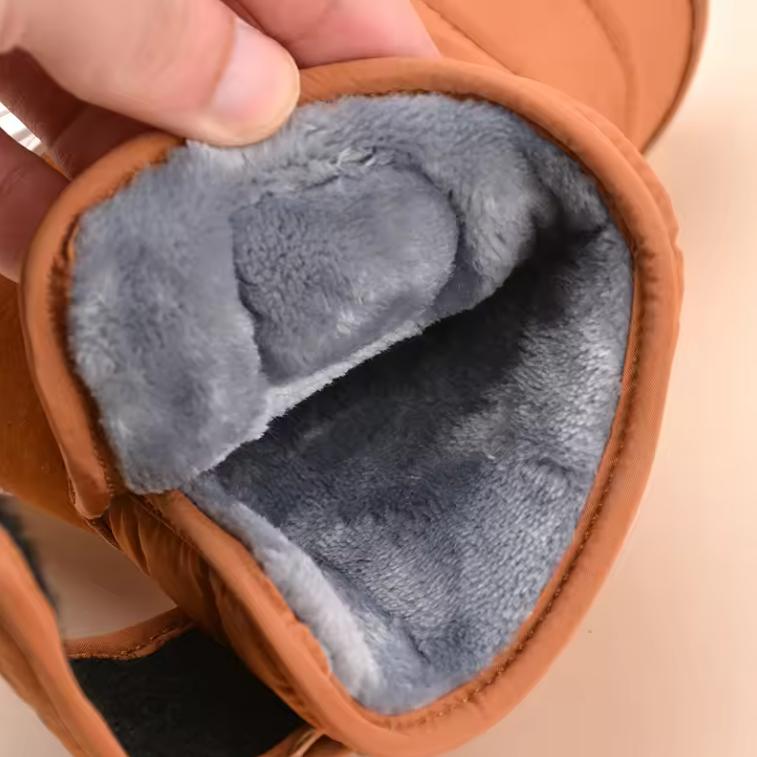 Winter Fashion Waterproof Good Quality Thick-bottom Warm Plush Children Shoes Boys Girls Snow Boots for Baby Toddlers CSH1596