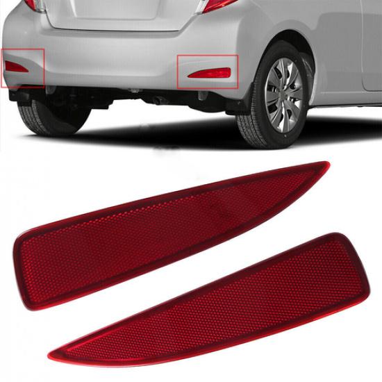 Задний бампер отражатель маркер подходит для Toyota Yaris 2012 2013 2014 левый и правый