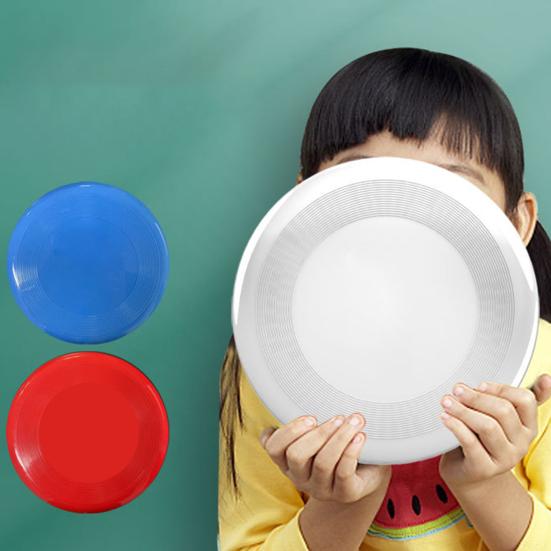 Flying Disc Durable Easy To Grip Non-slip Edge Portable Smooth Wear Resistant Round Summer Outdoor Sports Camping Throw Disc for Backyard