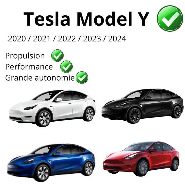 Větrací mřížka kompatibilní s Tesla Model Y [Sada 2 kusů] Příslušenství klimatizace pod sedadlo auta Phonillico