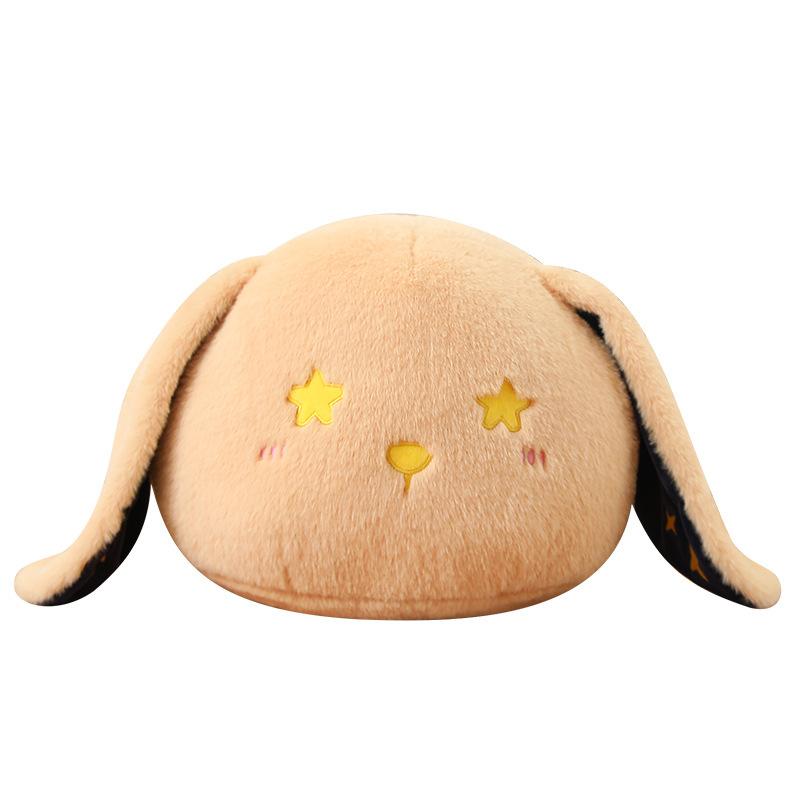 Cute Starry Sky Rabbit Dumpling Throw Pillow Large Bunny Plush Doll Lazy Bed Big Pillow Girl Sleeping Doll