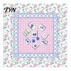 Wrinkle Resistant Game Mat Square Mahjong for Table, Anti-Slip Noise Reduction Table Protection Pad Cover, Waterproof Washable Diatomaceous