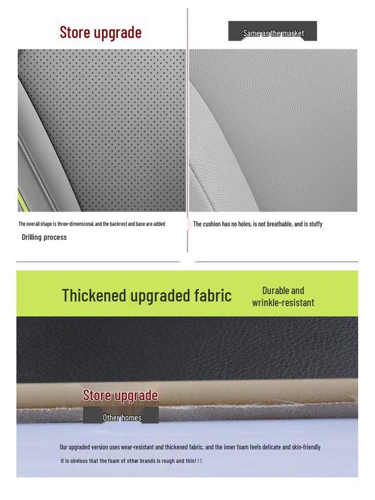 Lynk & Co 08 All-Season Universal Full-Coverage Seat Cushions - Car Interior Decorative Accessories