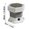 Folding Small Washing Machine Dorm Room Washer Plastic Texture Perfect for Small Spaces and Outdoor Laundry Needs