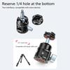 360-Grad-Drehkopf-Stativkopf mit 1/4-Zoll-Blitzschuh-Adapter für Camcorder und Einbeinstative, Lichtstativ