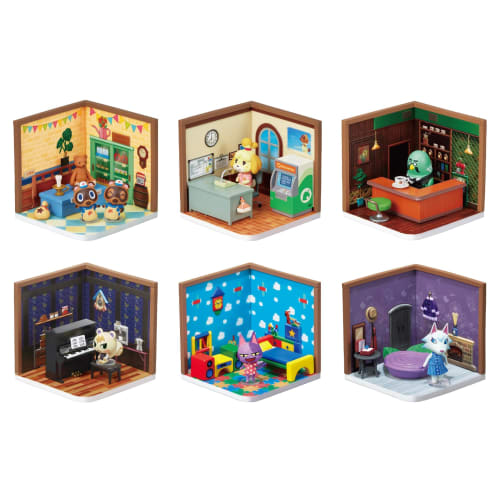 Re-Ment Animal Crossing Happy Room 1 Box H80 X W140 X D65mm PVC