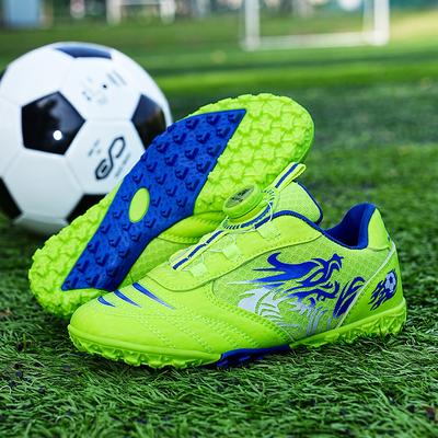 Children's Soccer Shoes TF Breathable Lightweight Major Training Shoes Boy Wear-resistant Sneakers Youth Match Kids Soccer Shoes
