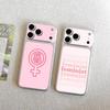 Feminist Feminism Aesthetics Girl Wrap Sticker for iPhone17 pro/17pro max Phone Decal Skin Rear Protector Case Film Full Cover