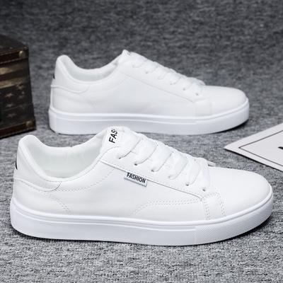 Weiße Schuhe Herren Sommer Atmungsaktiv Vielseitige Schuhe Freizeitschuhe