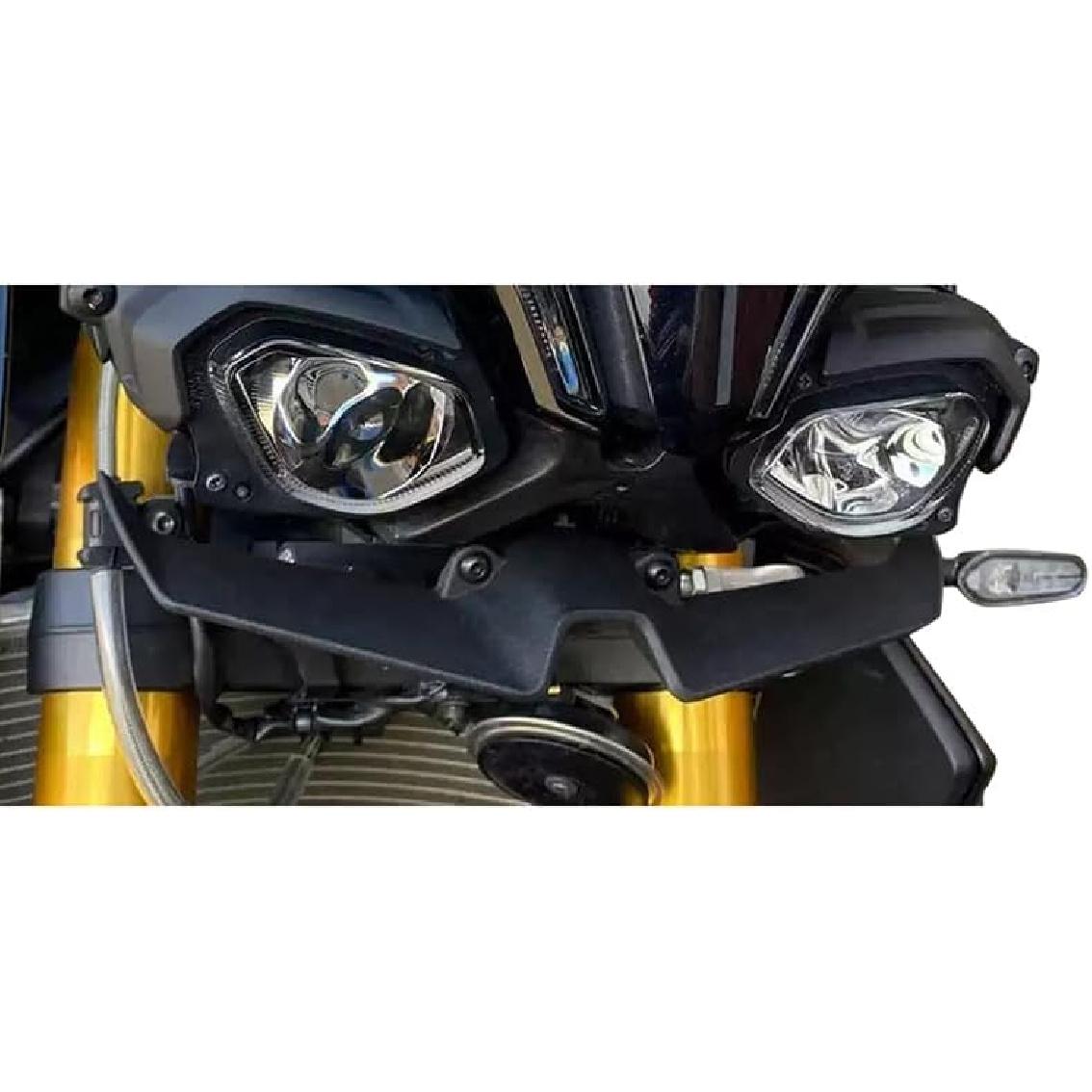 

Motorbike For Yamaha MT-10 MT10 SP 2022 2023 2024 Front Beak Nose Cone Fairing Cover Fender Extender Cowl (Matte Black) матовый черный