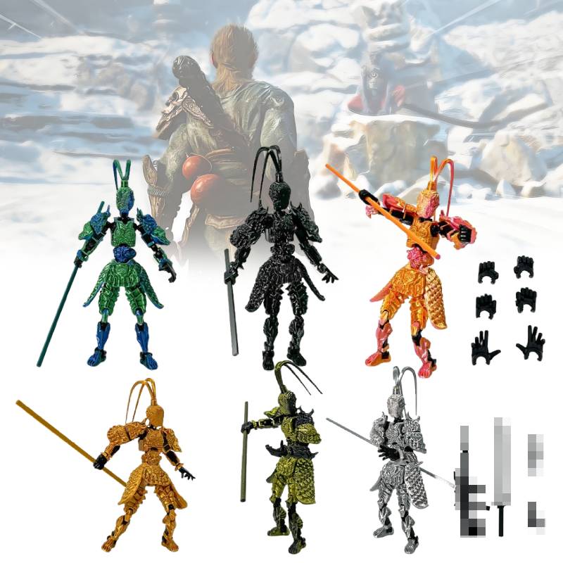 Myth Black Wukong Assembled Toys Children Educational Building Blocks Gifts
