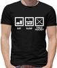 Camisa T Shirt Eat Sleep Field Hockey - Mens T-Shirts Player Stick Equipment  Vintage Funny Streetwear