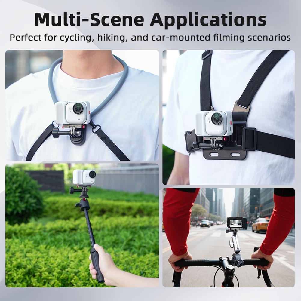 For Shadow Stone Insta360 GO Ultra Quick Release Mount Rechargeable Magnetic Suction Base Thumb Motion Camera Accessories