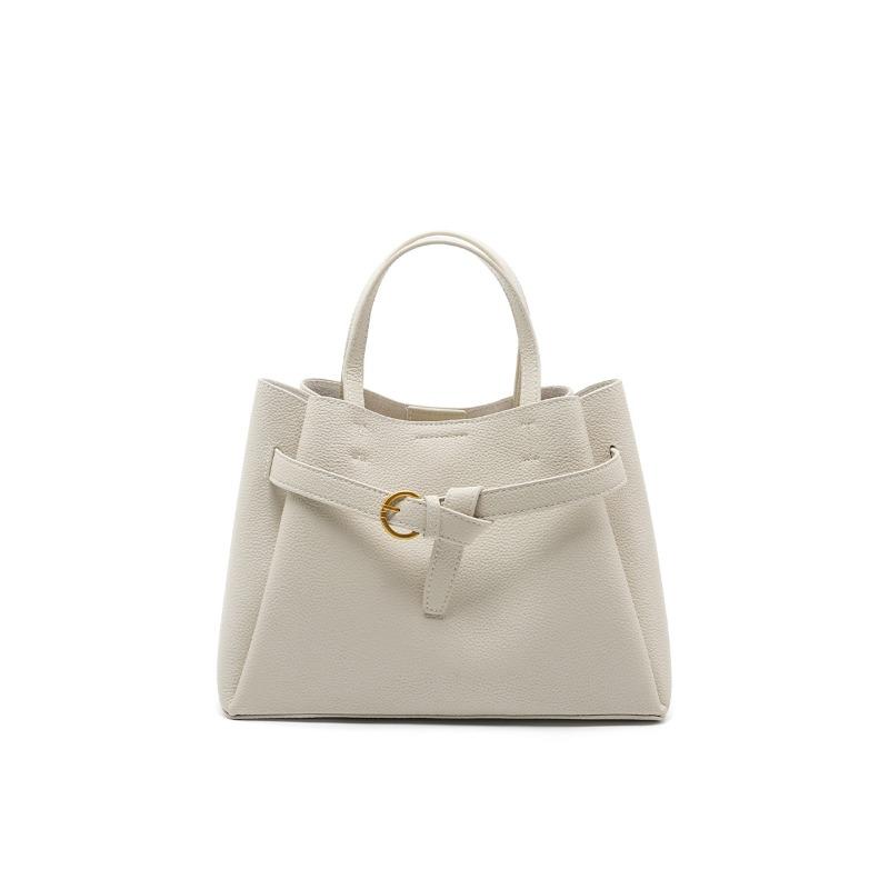 Commuter women's light luxury fashion shoulder bag bag bag leather large capacity versatile bag women's high-end handbag