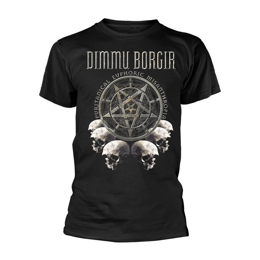 Dimmu Borgir 'Puritanical Euphoric Misanthropia' Black T shirt - NEW Unisex T-Shirt
