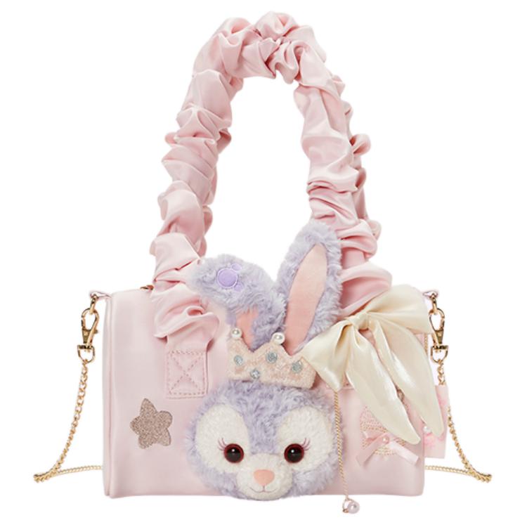 New Disney Polyester Portable Crossbody Bag, Shoulder Bag Regular Unisex Pink 400060452250