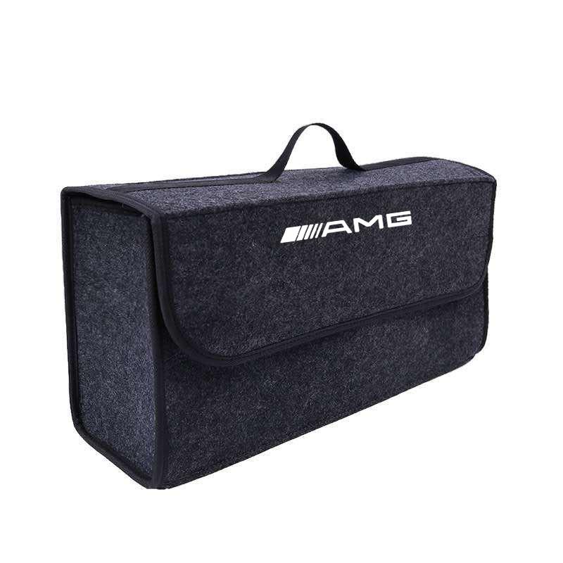 Car Trunk Stowing Tidying Large Capacity Storage Box Bag For MERCEDES BENZ AMG W108 W124 W190 W202 W221 C180 C200 C260 Accessori PI1