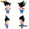 New Dragon Ball Son Goku Anime Figures Krillin Fuguire Childhood Cute Models Pvc Statue Desk Ornaments Collection Toys Gift Round Sensory Compression