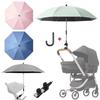 Met Klem UV-Bescherming Paraplu Verstelbare Kinderwagen Paraplu Zon Bescherming