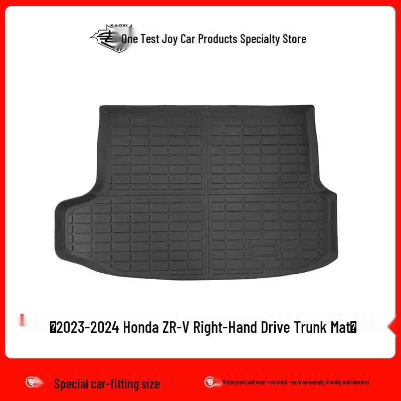 2023-2024 Honda ZR-V RHD TPE Eco-Friendly Odorless Waterproof Foot & Trunk Mats