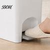 Space Saving Trash Can for Cabinet Gaps Slim Can, with Pedal Step Design, Touchless Odor Proof Wastebasket, Efficient Utilization Garbage Bin