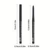 8-Color Automatic Twist-Up Gel Eyeliner Pencils: Waterproof, Smudge-proof, Long-lasting, Smooth and Easy Application for Effortless Eye Makeup