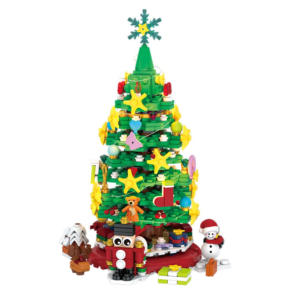 High-Quality Christmas High-Quality Tree High-Quality Building High-Quality Blocks Construction pieces Self-assembly High-Quality Decoration