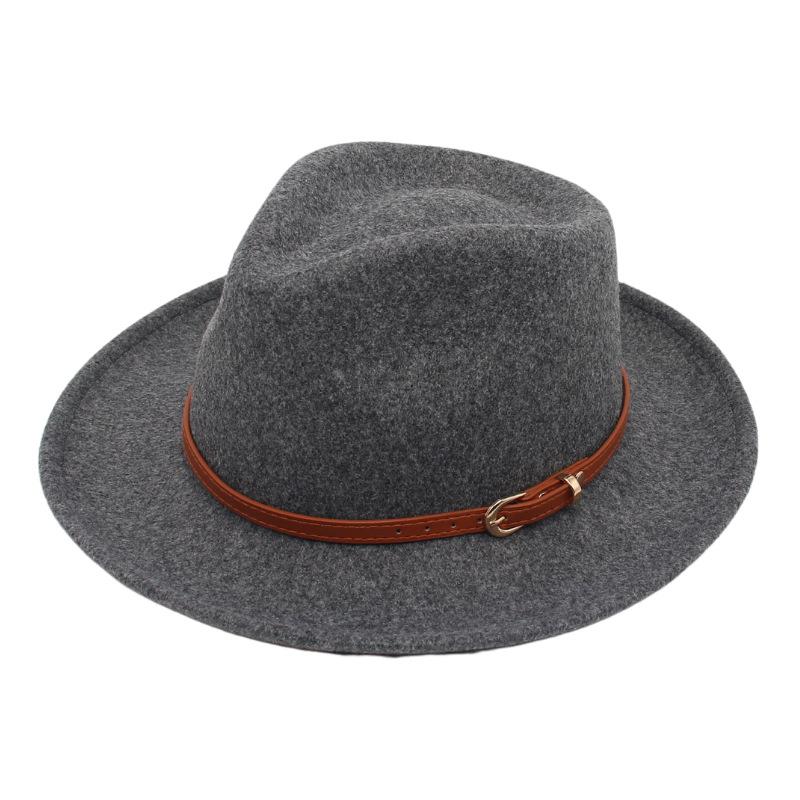 Foreign Trade New Fedora Fedora Classic Top Hat Men'S And Women'S Jazz Hat Party Ceremony Suit With Hat